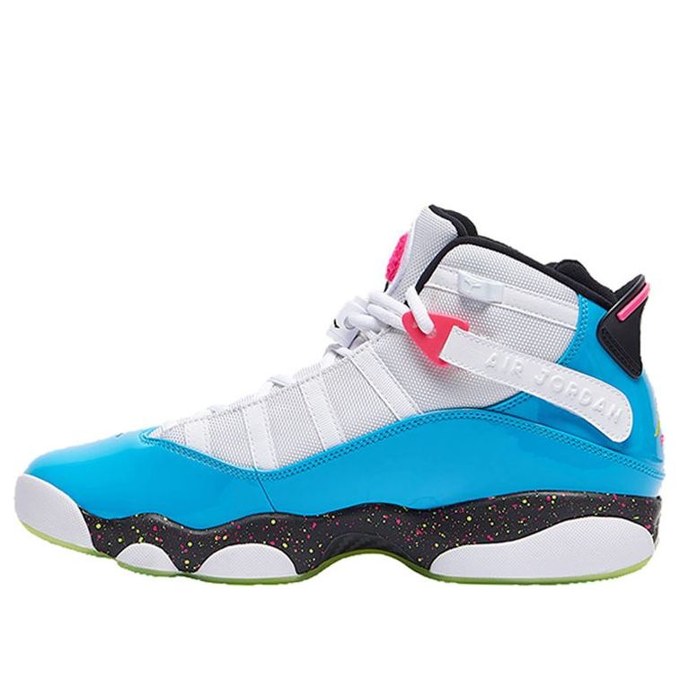 Air Jordan 6 Rings 'Blue Fury Cyber Pink'  CK0018-100 Epochal Sneaker